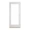 Codel Doors 36" x 80" Primed White French Exterior Fiberglass Door 3068LHISPSF20FC49161DB - alternate 1